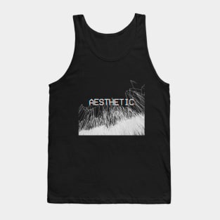 Aesthetic Glitch † Seapunk VHS Design Tank Top